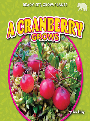 cover image of A Cranberry Grows